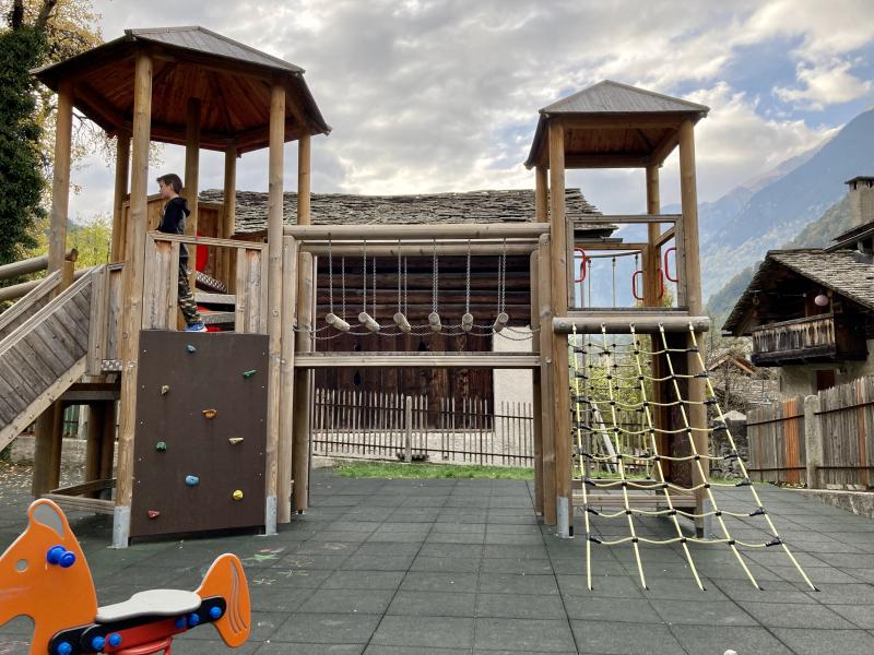 Spielplatz Bondo in Bregaglia / Bergell