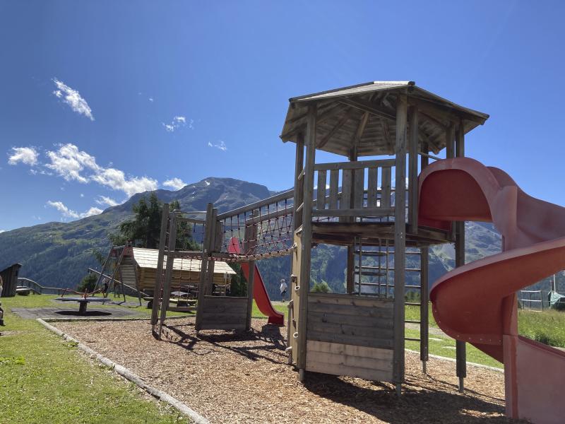 Kinderspielplatz Hotel Salastrains in St. Moritz