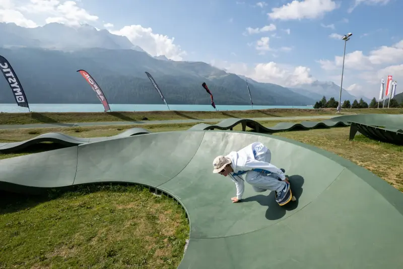 Freestyle Garden in Silvaplana