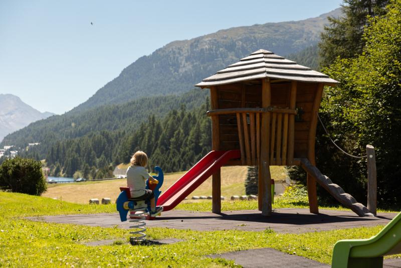 Kinderspielplatz Üerts in Champfèr