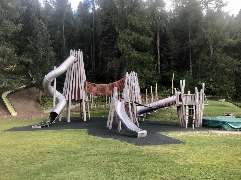 Kinderspielplatz Via da l'Ova Cotschna in St. Moritz