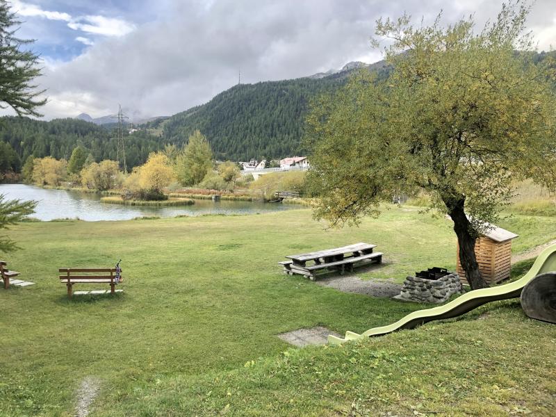 Lej da Spuondas (Berninaseeli) in Celerina