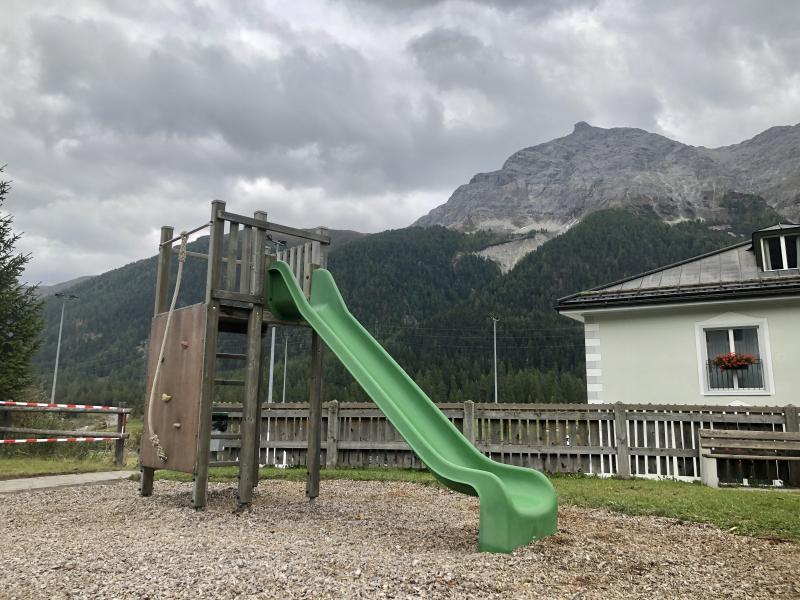 Kinderspielplatz beim Reka Haus in Madulain