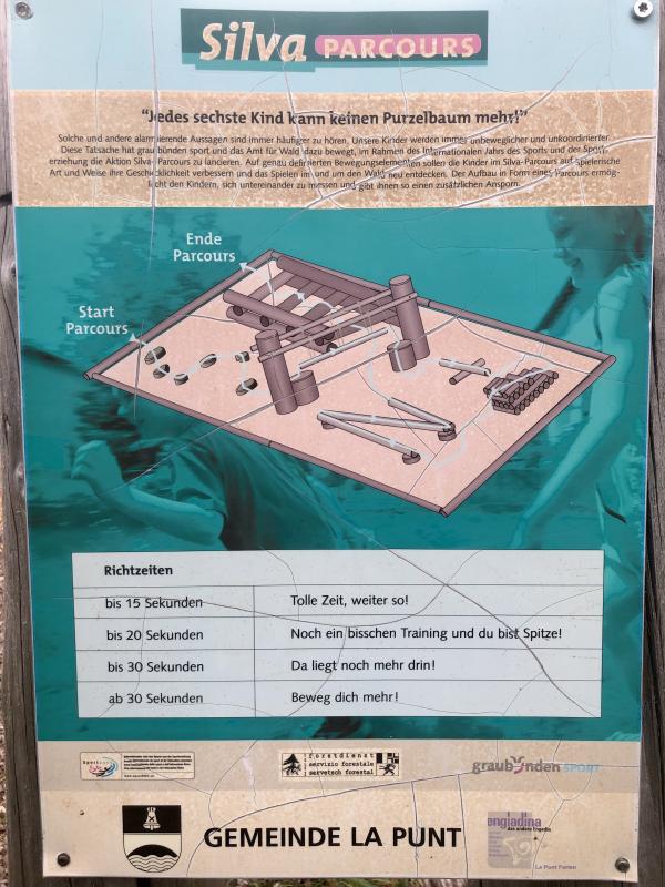 Kinderspielplatz Lejets in La Punt Chamues-ch