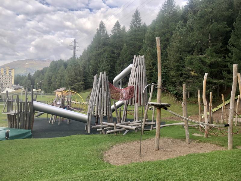 Kinderspielplatz Via da l'Ova Cotschna in St. Moritz