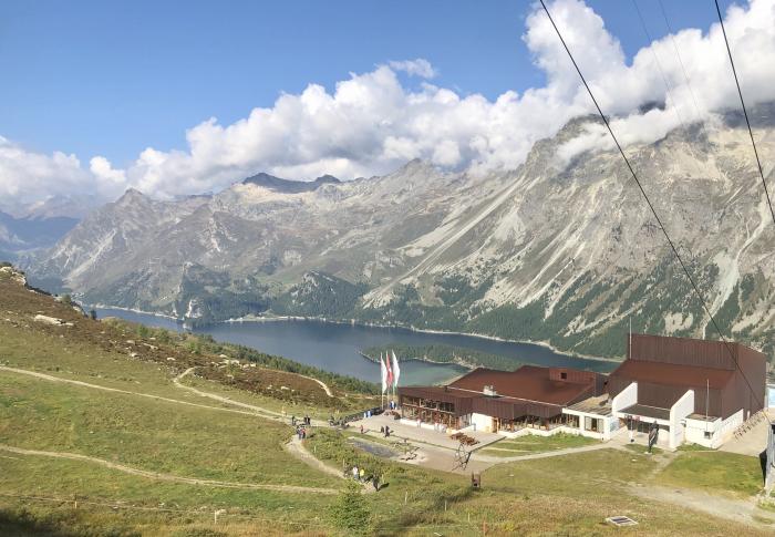 Bergstation Furtschellas in Sils