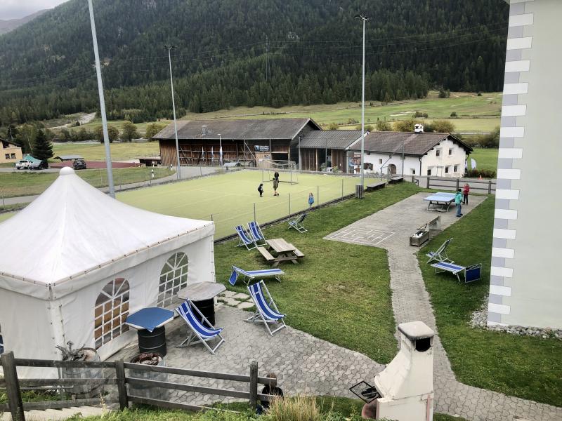 Kinderspielplatz beim Reka Haus in Madulain