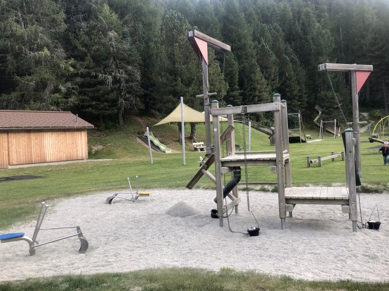 Kinderspielplatz Via da l'Ova Cotschna in St. Moritz