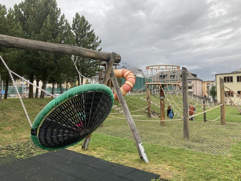 Kinderspielplatz Punt Schlattain in Celerina