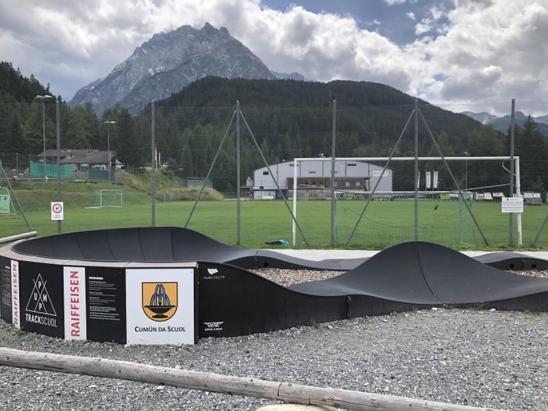 Pumptrack Scuol in Scuol