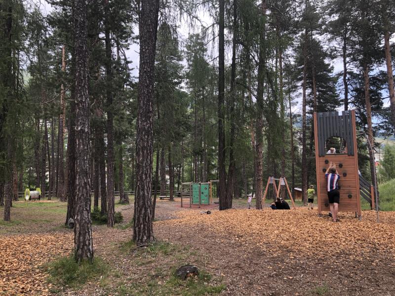 Spielplatz Gurlaina in Scuol