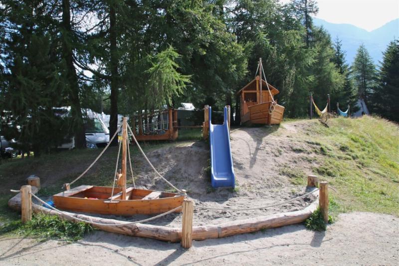 Piratenspielplatz in Silvaplana
